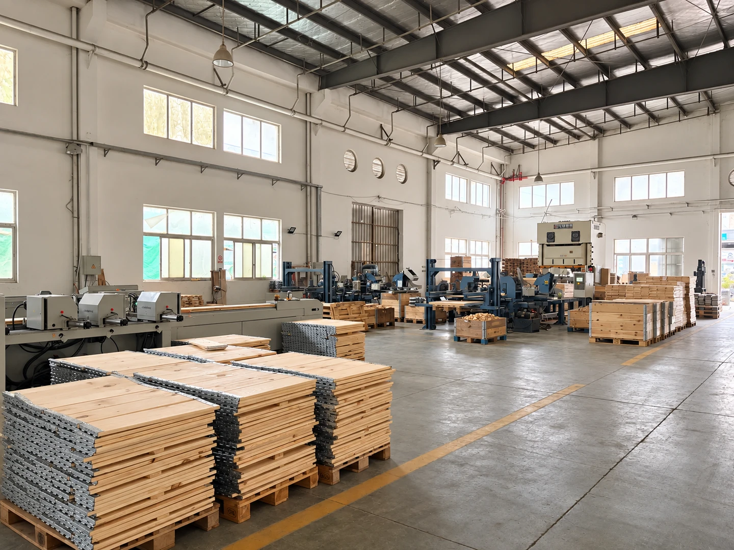 Production floor at our Suzhou manufacturing base